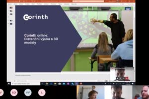 Corinth: Vzdělávací 3D modely zdarma všem školám pro domácí použití