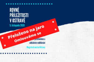 Konference Rovné příležitosti v Ostravě – ODLOŽENO