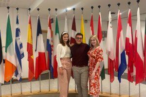 Parlament dětí a mládeže města Ostravy navštívil v Bruselu Evropský parlament