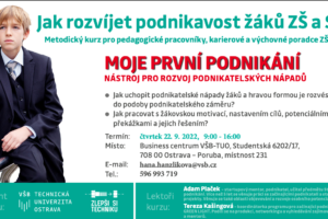 Nabídka metodického kurzu pro pedagogické pracovníky