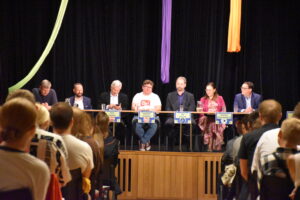 Debata kandidátů na primátora města Ostravy