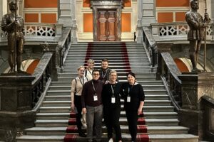 Parlament dětí a mládeže města Ostravy se zúčastnil mládežnické konference v La Chaux de Fonds