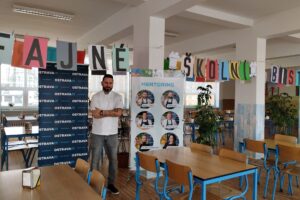 „Fajne školní bistro“ – mentoring s Davidem Valíčkem na ZŠ a MŠ Ostrava-Zábřeh, Volgogradská 6b, p. o.