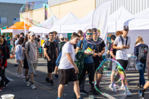 Žáci a žákyně ZŠ a SŠ si užili dopolední program Art & Science