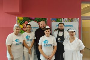 Mentoring Petra Bláhy ve školní jídelně ZŠ a MŠ Krásné Pole