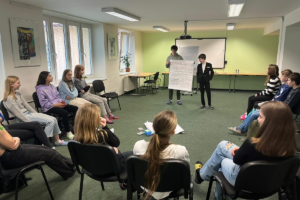 Projektový den žákovského parlamentu ze ZŠ Porubská
