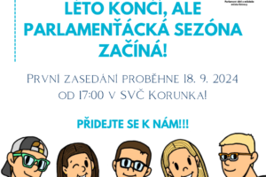 Pozvání na zasedání Parlamentu dětí a mládeže města Ostravy
