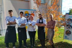 Fajne školní bistro – Petr Bláha ve školní jídelně Základní školy a Mateřské školy Ostrava-Krásné Pole