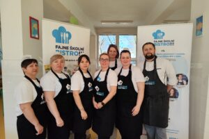 Fajne školní bistro – mentoring Petra Bláhy ve školní jídelně Základní školy, Ostrava-Poruba, Bulharská 1532, p. o.
