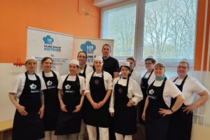 Fajne školní bistro, mentoring Michala Adama ve školní jídelně Základní školy MUDr. Lukášové a Klegova, Ostrava-Hrabůvka, příspěvková organizace