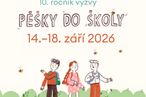 Zapojte se do zářijové výzvy Pěšky do školy