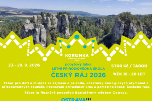 Letní přírodovědná škola SVČ Korunka– Český ráj 2026